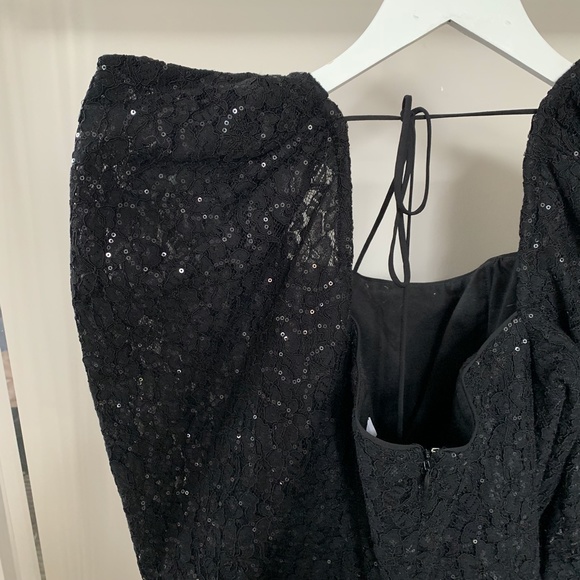 LPA Black Sequin Dress - Picture 5 of 8